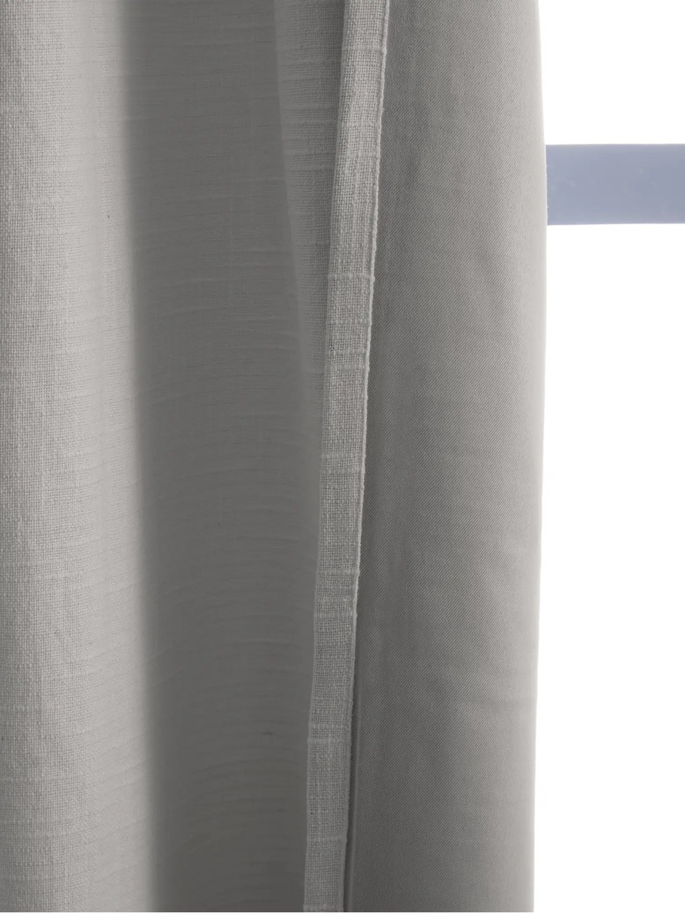 NWOT Quince Cotton Slub 48” X 96” Room Darkening Curtains Set 2 Cloud - Picture 4 of 8